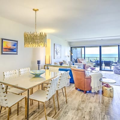 Oceanfront Boho Chic Townhouse