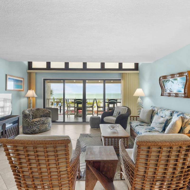 Tropical & Elegantly Updated Oceanfront Townhome